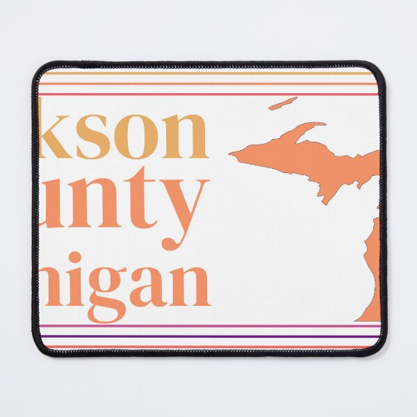 Item preview, Jackson County Michigan Highlighted on State Map designed and sold by TheIconSmith.