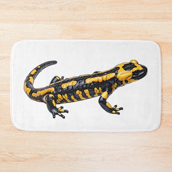 Item preview, Fire salamander, amphibian, animal motifs man designed and sold by Kirei-Lily.