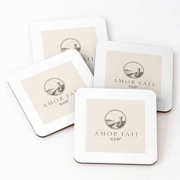 Item preview, Amor Fati - Vintage Stoic Philosophy Graphic | Minimalist Ancient Roman Design designed and sold by TheQuietMind.
