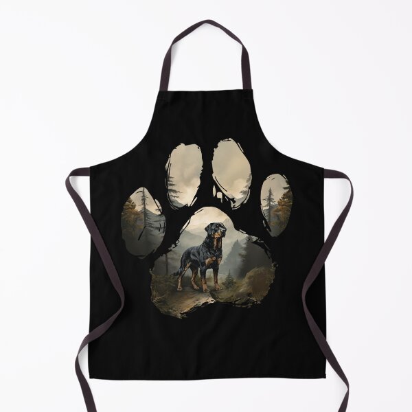 Item preview, Funny Rottweiler Paw Foggy Mountain Tree Mom Dad Kids designed and sold by rafaeltto.