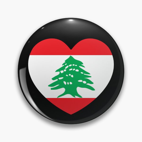 Item preview, Lebanon Flag Heart LB designed and sold by shitpostee.