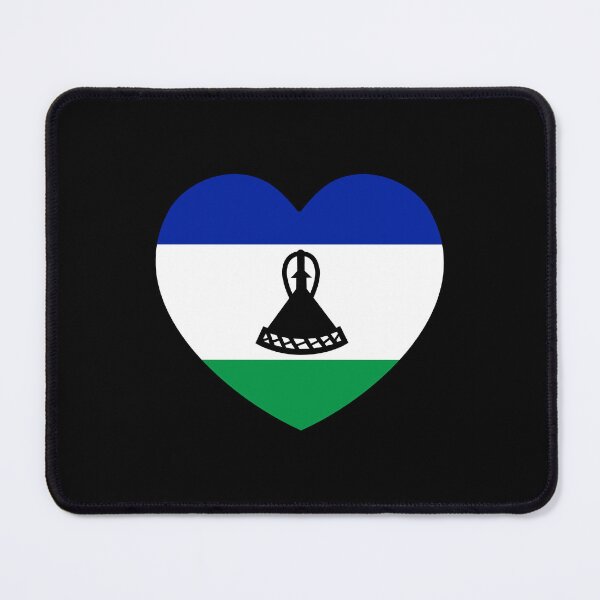 Item preview, Lesotho Flag Heart LS designed and sold by shitpostee.