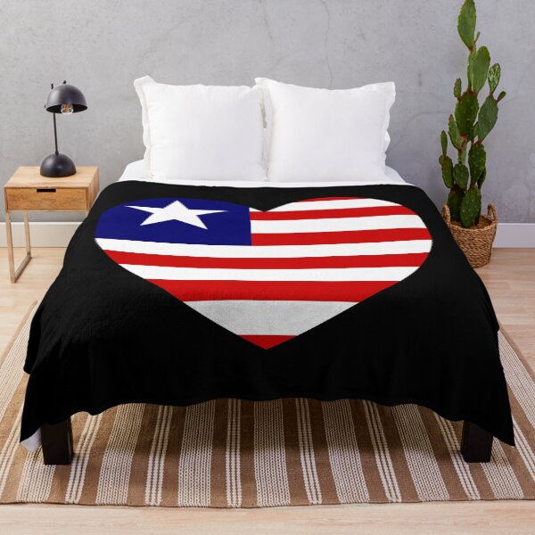 Item preview, Liberia Flag Heart LR designed and sold by shitpostee.