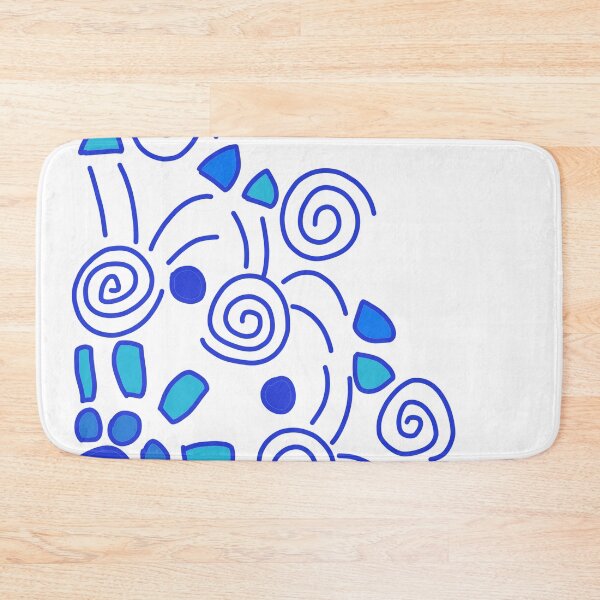 Item preview, Blue spirals designed and sold by Crafted-by-Nico.