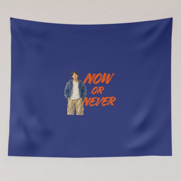Item preview, Now Or Never Motivational Streetwear Asian Boy Art designed and sold by busesplace.