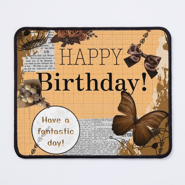 Item preview,     Vintage Happy Birthday Design designed and sold by MsArtoria.