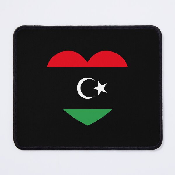 Item preview, Libya Flag Heart LY designed and sold by shitpostee.
