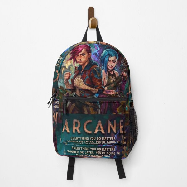 Item preview, Arcane Vi & Jinx Poster Fine Art Tribute designed and sold by Art's Diner.