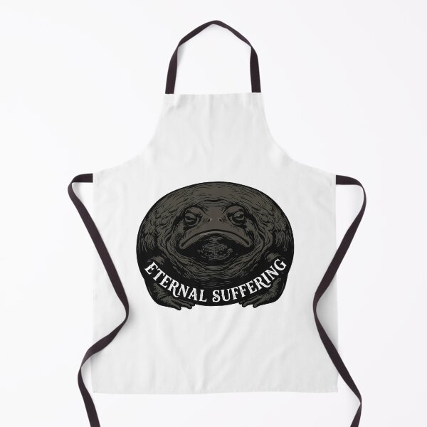 Item preview, Eternal Suffering Black Rain Frog Vintage Etching designed and sold by Arc2020.