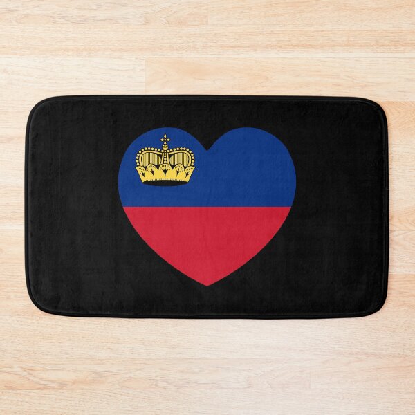 Item preview, Liechtenstein Flag Heart LI designed and sold by shitpostee.
