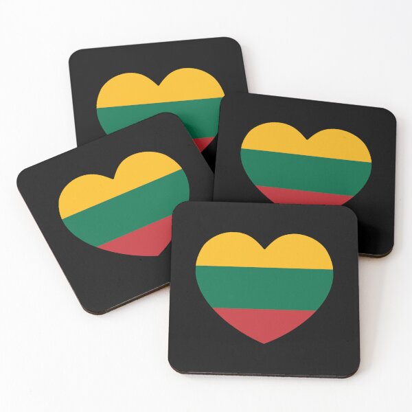 Item preview, Lithuania Flag Heart LT designed and sold by shitpostee.