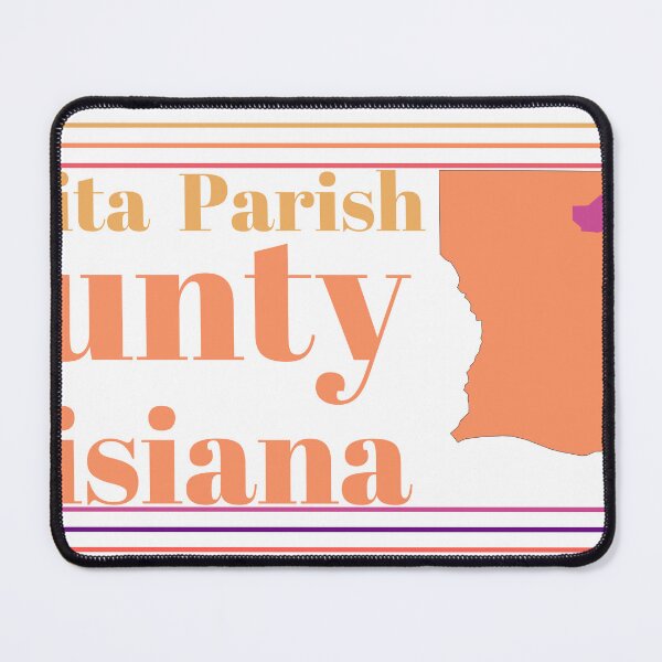 Item preview, Ouachita Parish County Louisiana Highlighted on State Map designed and sold by TheIconSmith.