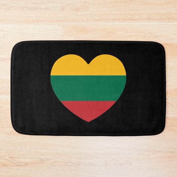 Item preview, Lithuania Flag Heart LT designed and sold by shitpostee.