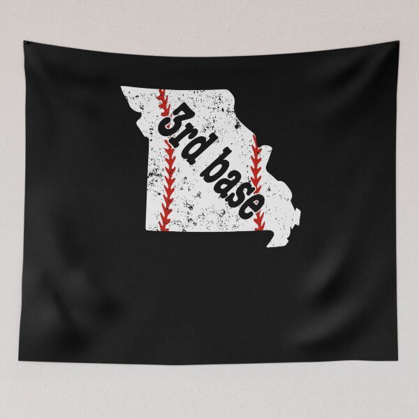 Aperçu de l'œuvre 3ème Base Baseball Missouri Shirt 3ème Base Softball créée et vendue par shoppzee.