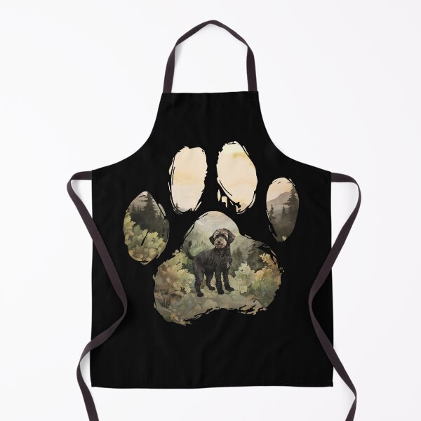 Item preview, Funny Schnoodle Paw Foggy Mountain Tree Mom Dad Kids designed and sold by rafaeltto.