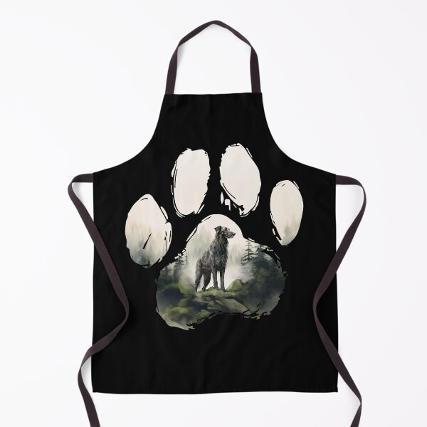 Item preview, Funny Scottish Deerhound Paw Foggy Mountain Tree Mom Dad Kids designed and sold by rafaeltto.