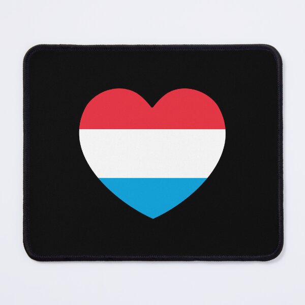 Item preview, Luxembourg Flag Heart LU designed and sold by shitpostee.