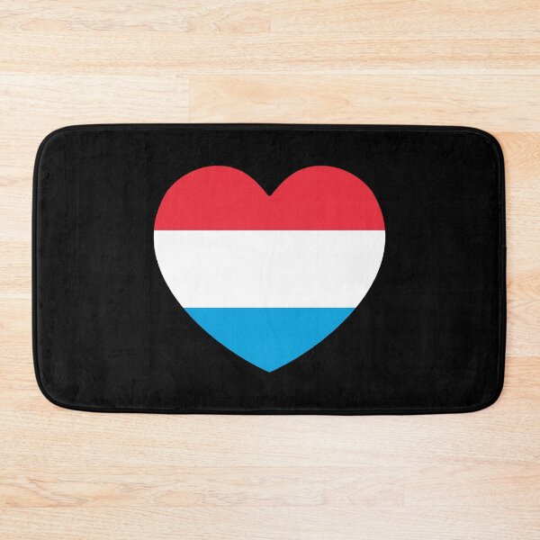 Item preview, Luxembourg Flag Heart LU designed and sold by shitpostee.