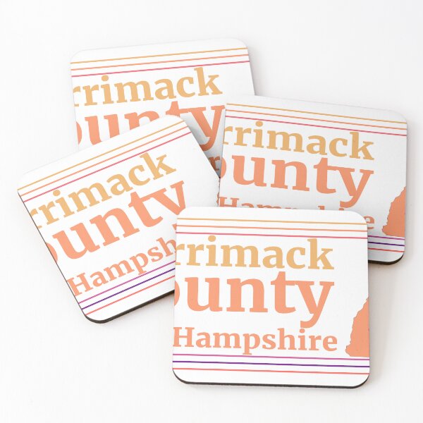 Item preview, Merrimack County New Hampshire Highlighted on State Map designed and sold by TheIconSmith.