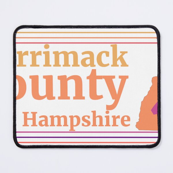 Item preview, Merrimack County New Hampshire Highlighted on State Map designed and sold by TheIconSmith.