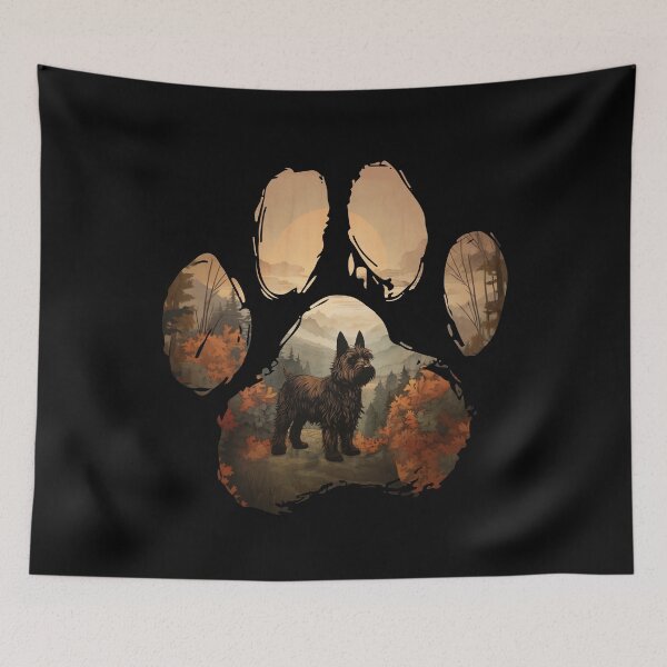 Item preview, Funny Scottish Terrier Paw Foggy Mountain Tree Mom Dad Kids designed and sold by rafaeltto.