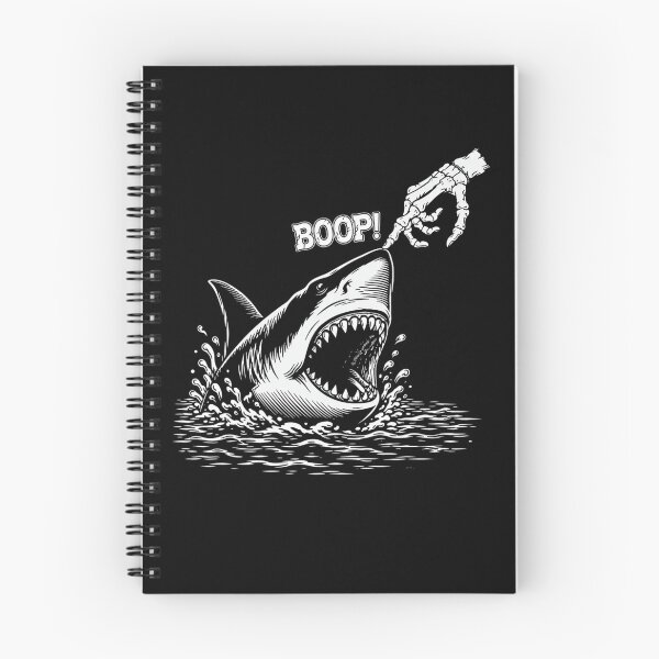 Item preview, Boop The Shark Skeleton Hand - Funny Great White Shark Ocean designed and sold by haitrieuic96.