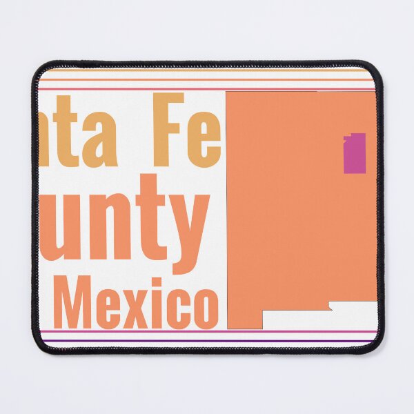 Item preview, Santa Fe County New Mexico Highlighted on State Map designed and sold by TheIconSmith.