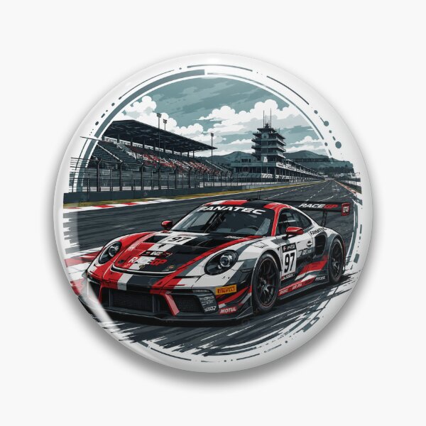 Item preview, GT3 Racing Car Motorsport Circuit Art designed and sold by Boonkbrink.