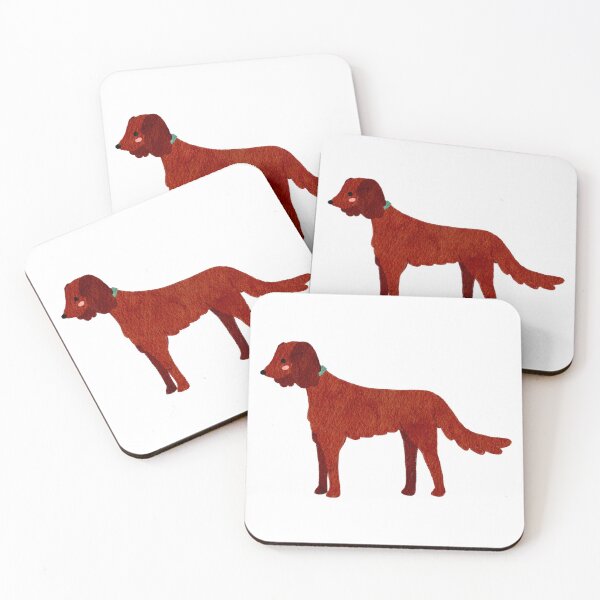 Item preview, Proud Cartoon Irish Setter in Watercolor designed and sold by bataljart.