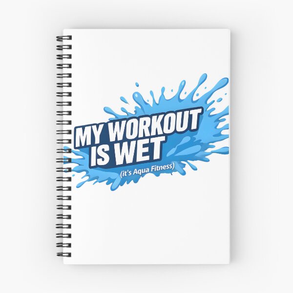 Item preview, My Workout is Wet – Water Workout Graphic designed and sold by Halbeskilo.