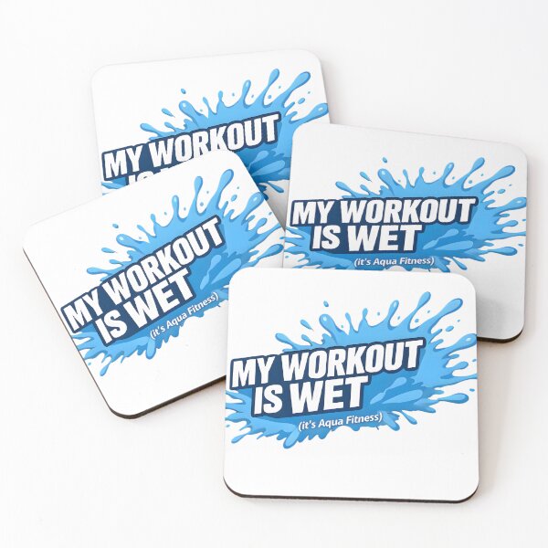 Item preview, My Workout is Wet – Water Workout Graphic designed and sold by Halbeskilo.