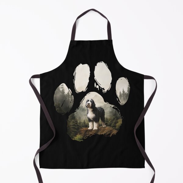 Item preview, Funny Sheepadoodle Paw Foggy Mountain Tree Mom Dad Kids designed and sold by rafaeltto.