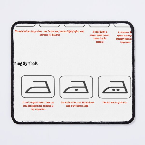 Item preview, Laundry Symbols Part 3 designed and sold by HarTee.