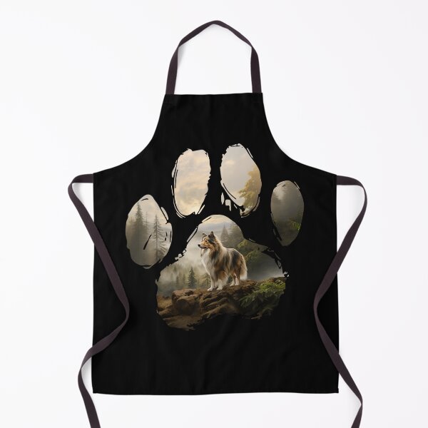 Item preview, Funny Shetland Sheep Sheltie Paw Foggy Mountain Tree Mom Dad Kids designed and sold by rafaeltto.