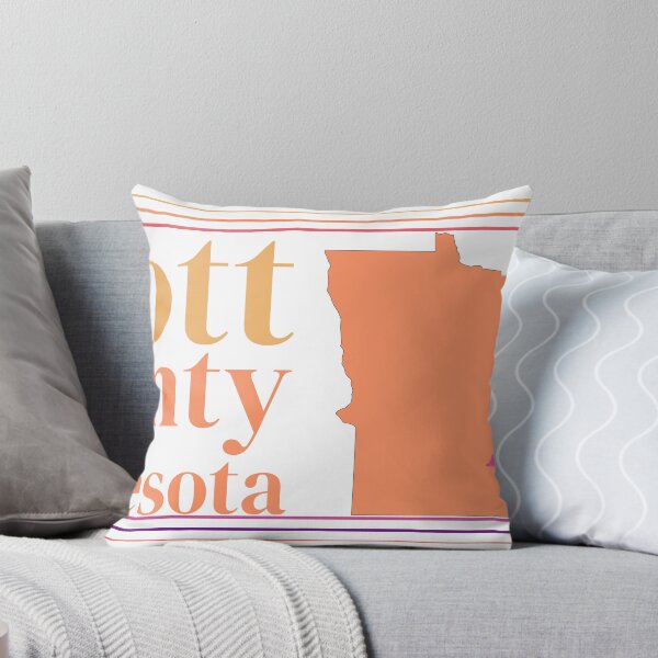 Item preview, Scott County Minnesota Highlighted on State Map designed and sold by TheIconSmith.