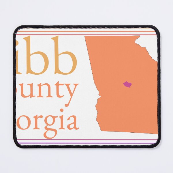 Item preview, Bibb County Georgia Highlighted on State Map designed and sold by TheIconSmith.