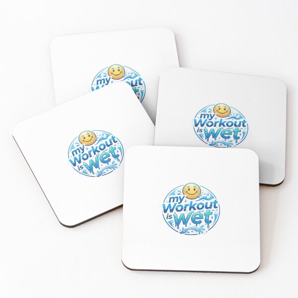Item preview, My Workout is Wet – Water Workout Graphic designed and sold by Halbeskilo.
