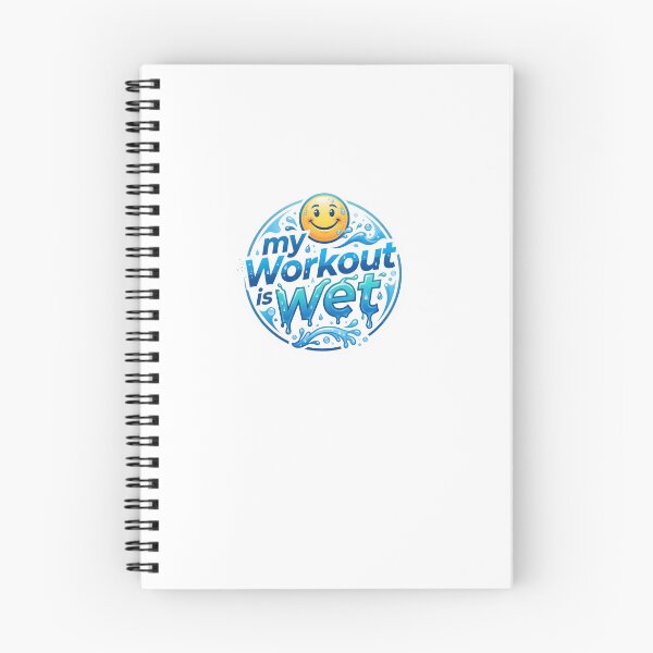 Item preview, My Workout is Wet – Water Workout Graphic designed and sold by Halbeskilo.