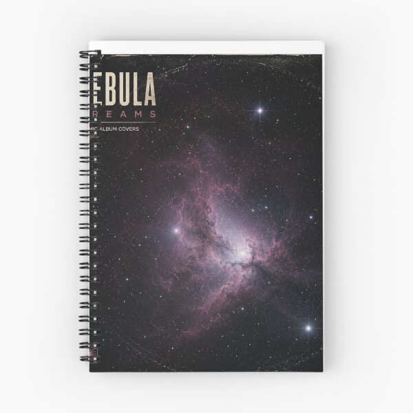 Item preview, Nebula Dreams – Vintage Cosmic Album Cover | Deep Space Art designed and sold by oatsupspace.