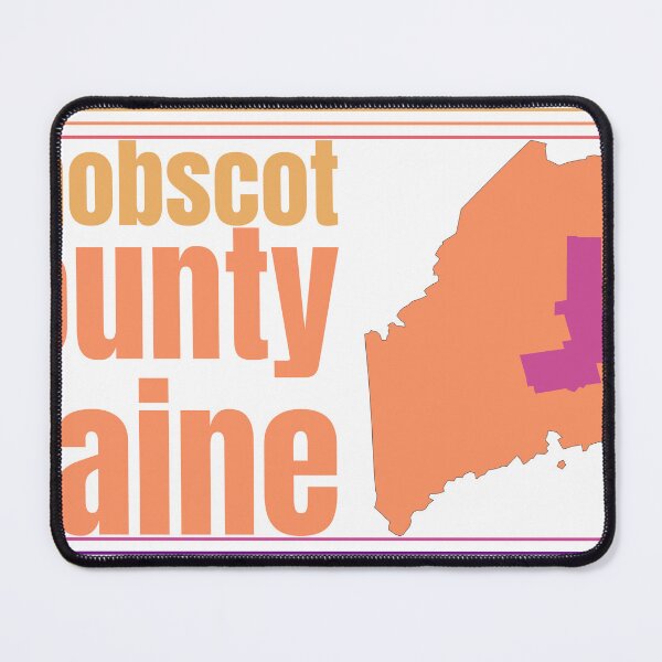 Item preview, Penobscot County Maine Highlighted on State Map designed and sold by TheIconSmith.