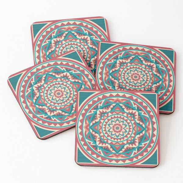 Item preview, Modern Southwest Mandala designed and sold by Dancingrabbit Studio.