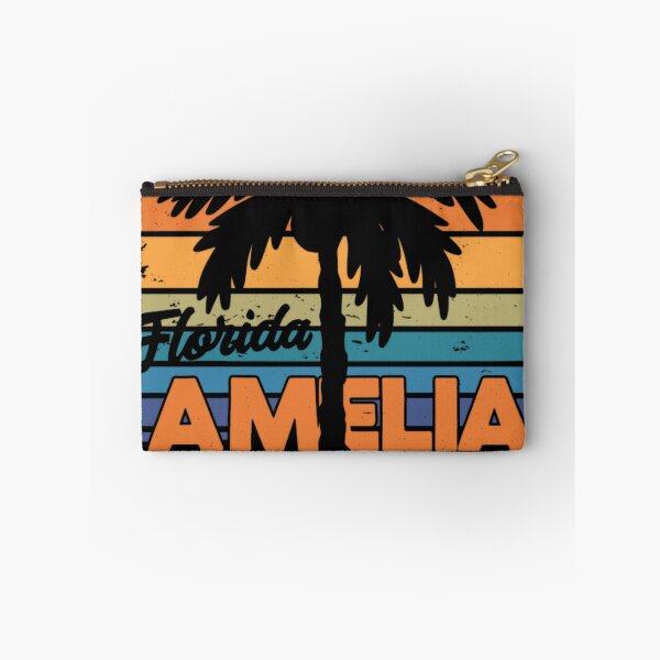 Item preview, Amelia Island Florida Retro Sunset designed and sold by ankhangdesigner.