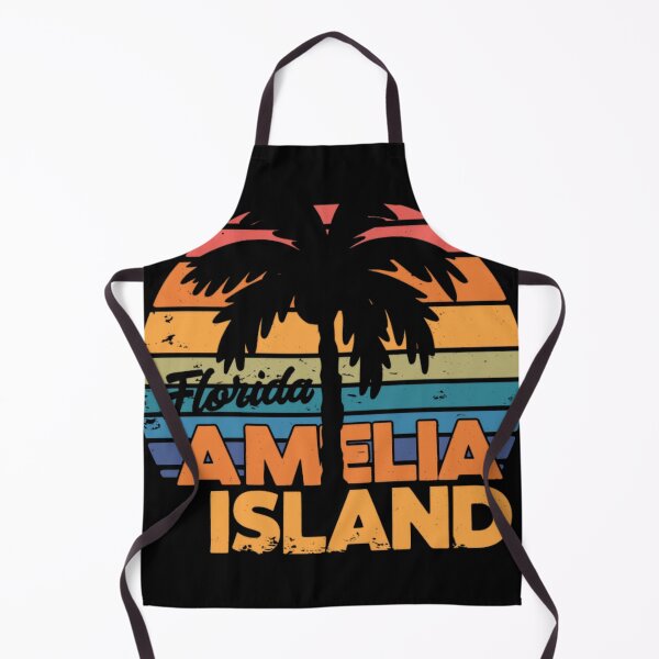 Item preview, Amelia Island Florida Retro Sunset designed and sold by ankhangdesigner.