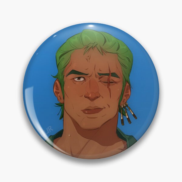 Item preview, Roronoa Zoro close-up designed and sold by MoskaFleur.