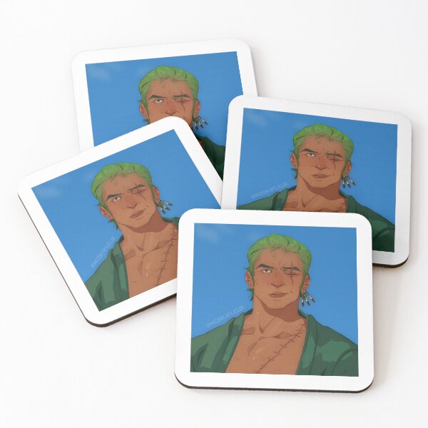 Item preview, Roronoa Zoro close-up designed and sold by MoskaFleur.