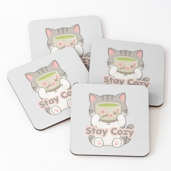 Item preview, Cozy Matcha Kitty designed and sold by LuLuStore8.