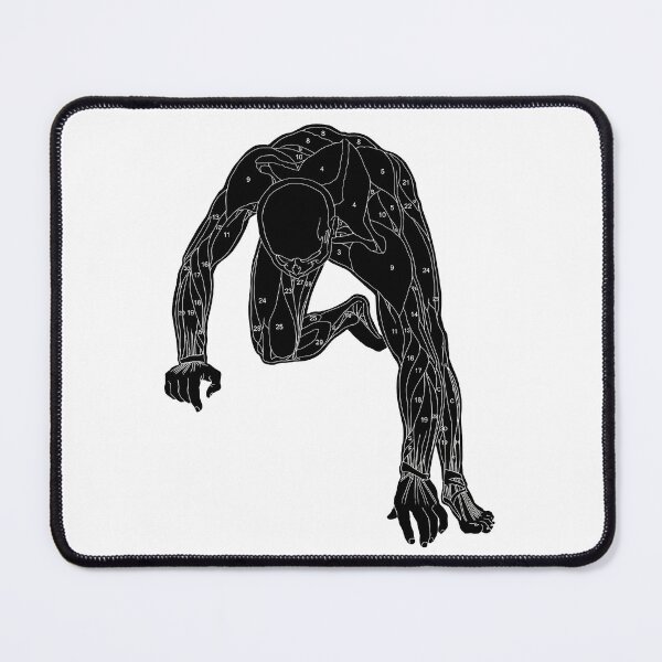 Item preview, "Anatomical study of the neck, arm and leg muscles of a man" designed and sold by The Ravens Ballad.