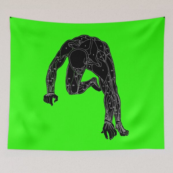 Item preview, "Anatomical study of the neck, arm and leg muscles of a man" designed and sold by The Ravens Ballad.