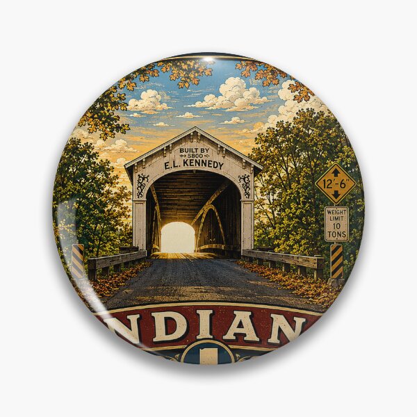 Item preview, Forsythe Mill portal sticker designed and sold by gotucoveredart.