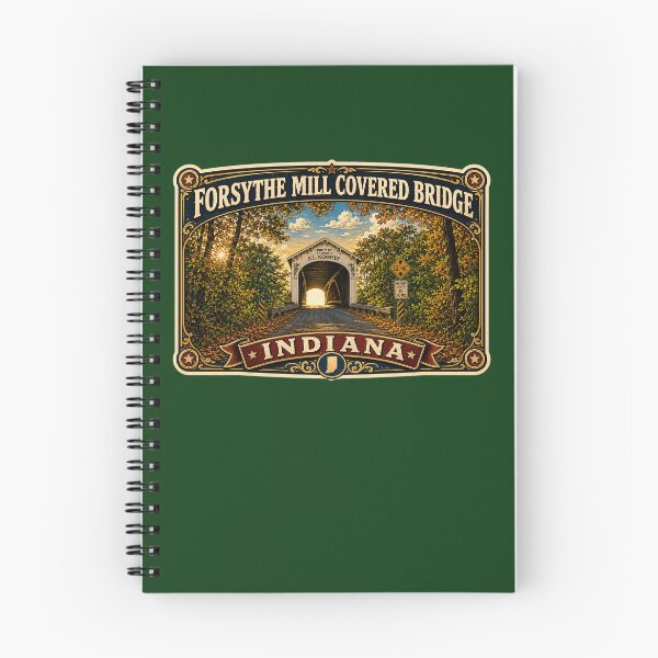 Item preview, Forsythe Mill portal sticker designed and sold by gotucoveredart.